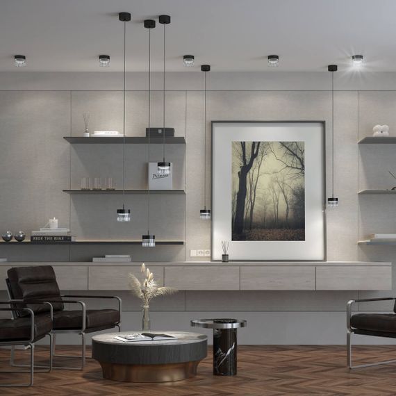 Подвесной светодиодный светильник Novotech Over Aura 359006