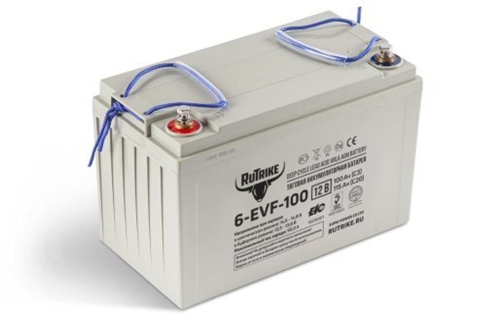 Тяговый аккумулятор RuTrike 3-EVF-200 (6V200A/H C3)