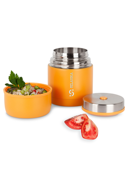 Термос для еды Relaxika 301 (0,5 литра), желтый