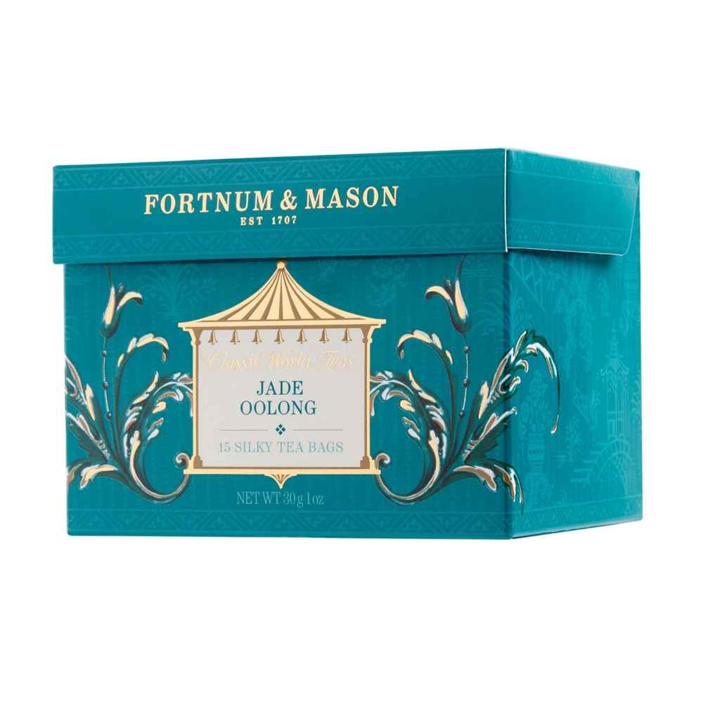 Fortnum&Mason Улун Нефрит Jade Oolong, 15 Whole Leaf Silky Tea Bags, 30г