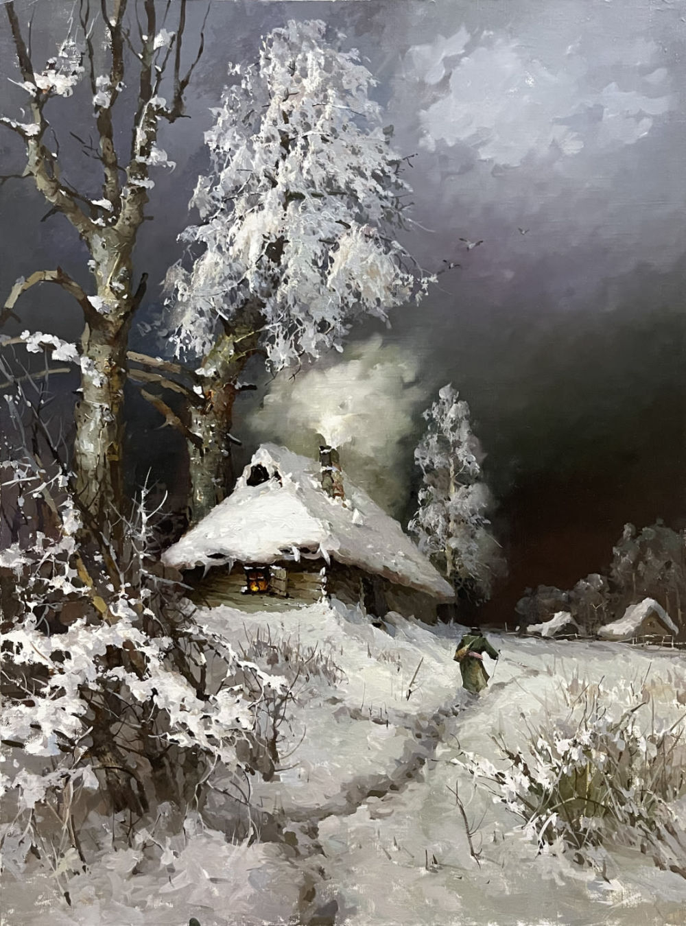 Быков В. А. Путник. Копия работы Ю. Ю. Клевера. 2018 г.