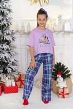 Костюм для девочки Вдохновение-5 Виотекс ЛИЛОВЫЙ