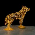 Светодиодная фигура "Волк"