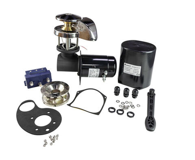 Лебедка якорная "SMART PLUS" с барабаном, 1000Вт, 12В, цепь 6мм