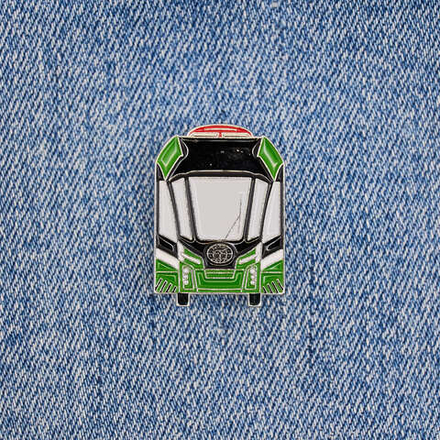 Значок трамвай 71-911ЕМ Львёнок Курск