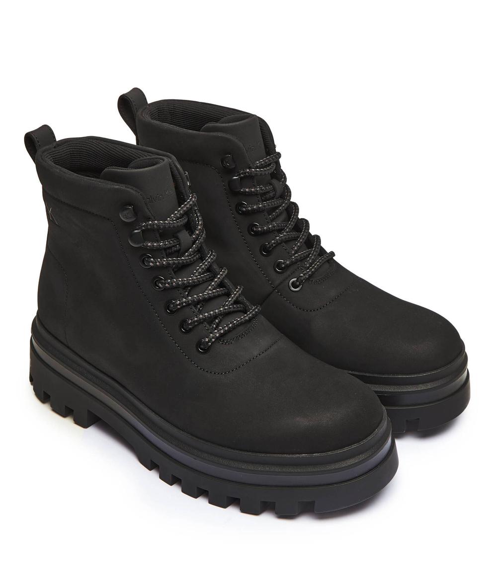 Кожаные трапперы Calvin Klein Jeans - черный(YM0YM01076)