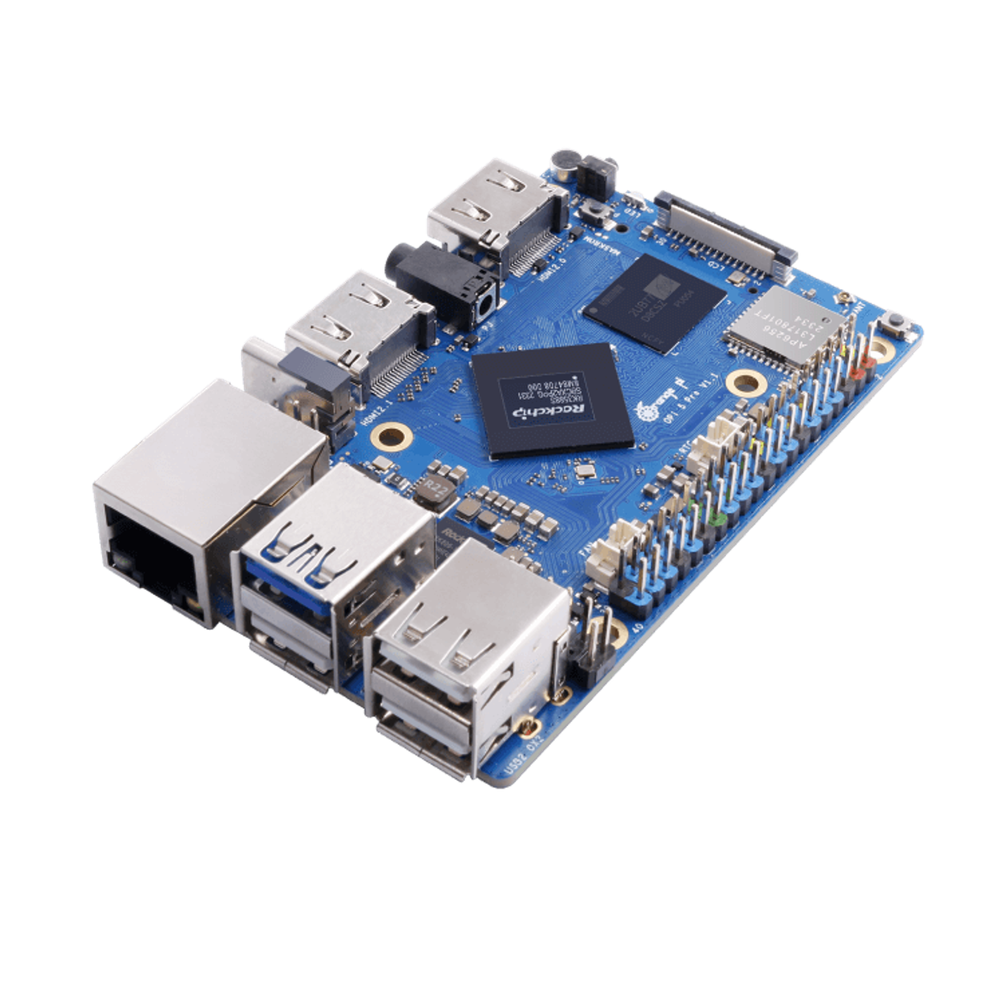Orange Pi 5 Pro: мощь в каждом элементе