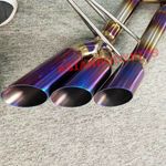 Выхлопная система с заслонками для Mercedes-Benz Benz G-class W463 G63 G55 G550 Full TITANIUM exhaust muffler
