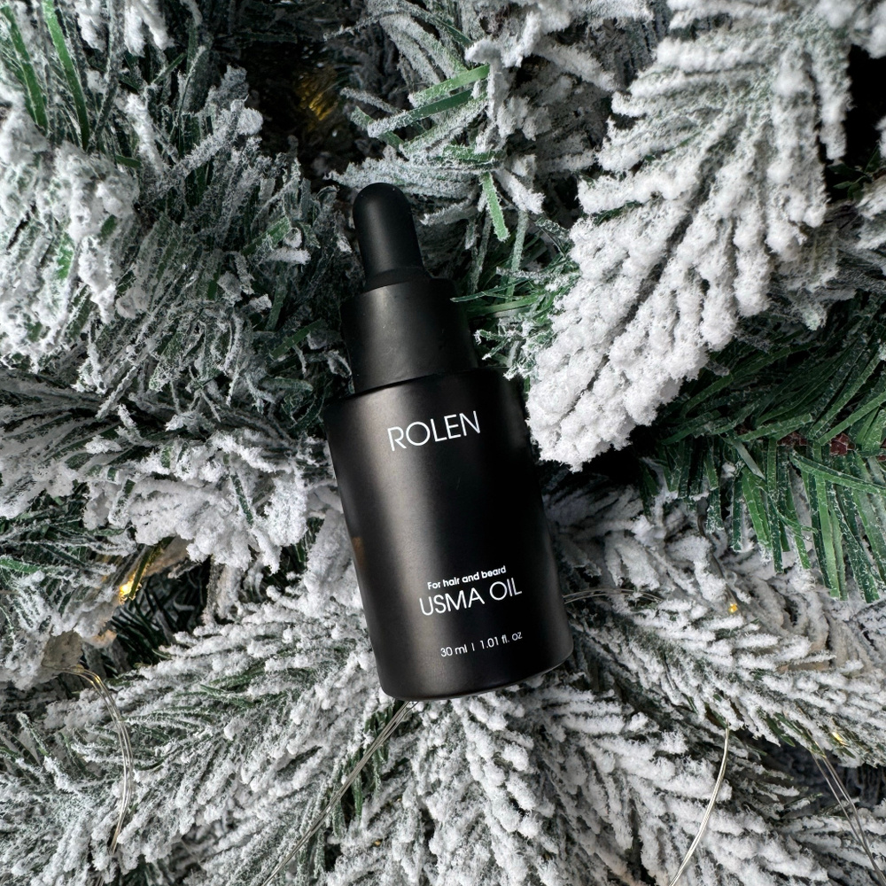 Масло усьмы для активации роста волос, бороды и усов ROLEN, 30 ml