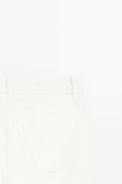 Massimo Dutti Джинсы прямого кроя с низкой посадкой, экрю