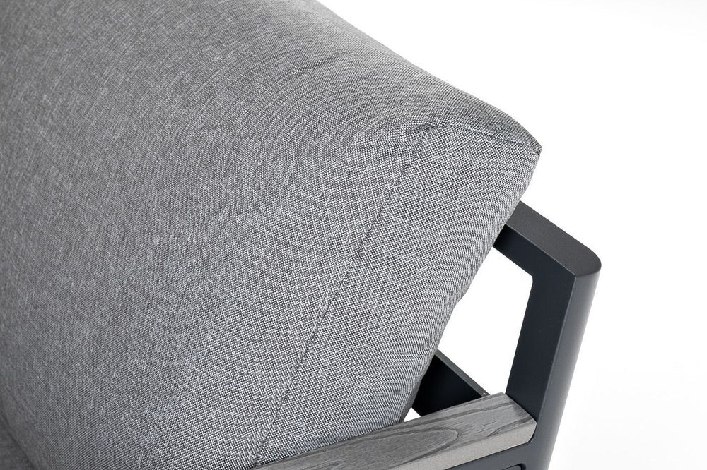 "Париж" модульная лаунж-зона садовая, цвет серый