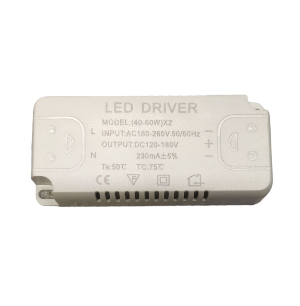 Блок питания для светильника Led Driver: SF (40-60W)X2 120W 230mA