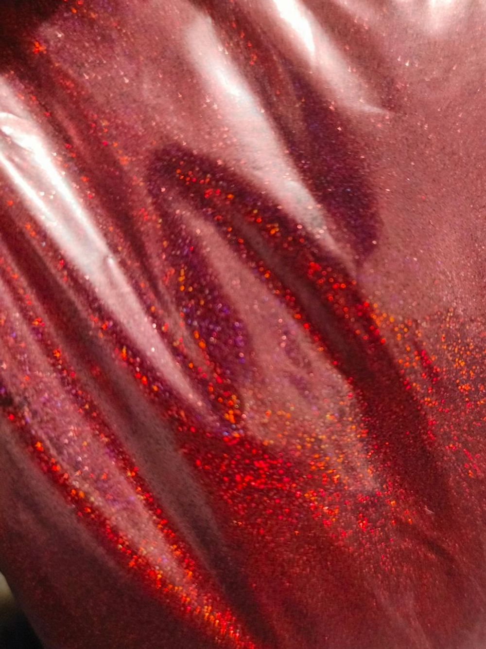 Блёстки Глиттеры 810-02мм - Тёмно-красный голографик - универсальные