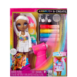 Rainbow High - Модная кукла с серыми глазами AirBrush & Create 543367