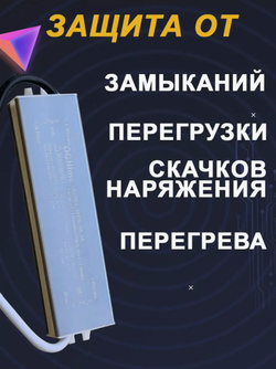 Блок питания наружный 220В / 24В / 50W / IP67