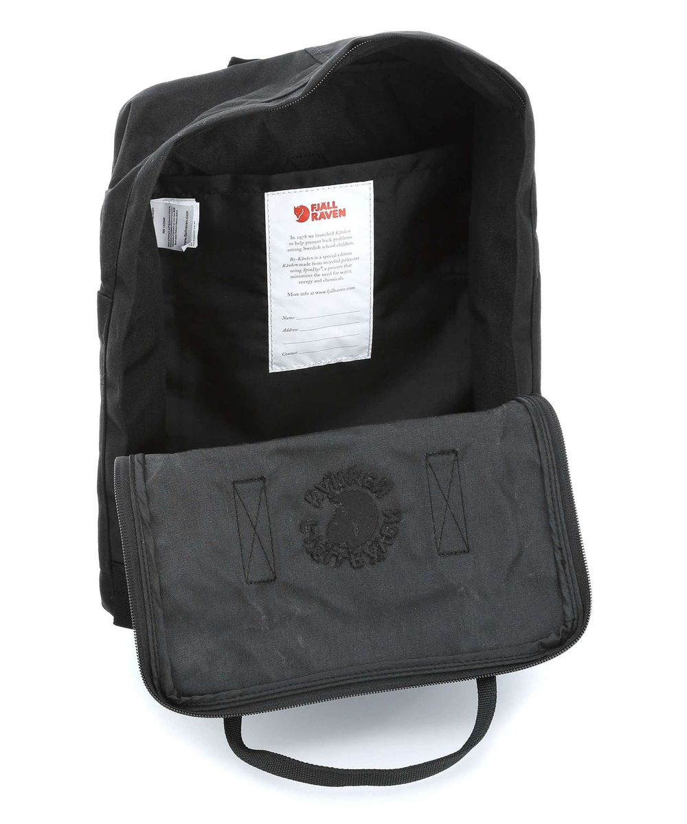Рюкзак Fjallraven Re-Kanken 550 черный