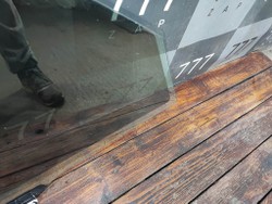 Стекло двери передней левой Honda CR-V 2 (RD) 01-06 Б/У Оригинал 73350SCAG10