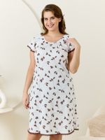 Ночная сорочка Рельеф-1 Виотекс КОРИЧНЕВЫЙ