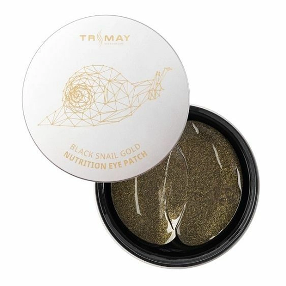 Гидрогелевые патчи для глаз Trimay Black Snail Gold Nutrition Eye Patch 60 шт