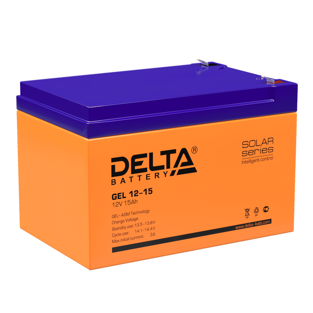 Аккумулятор DELTA GEL 12-15