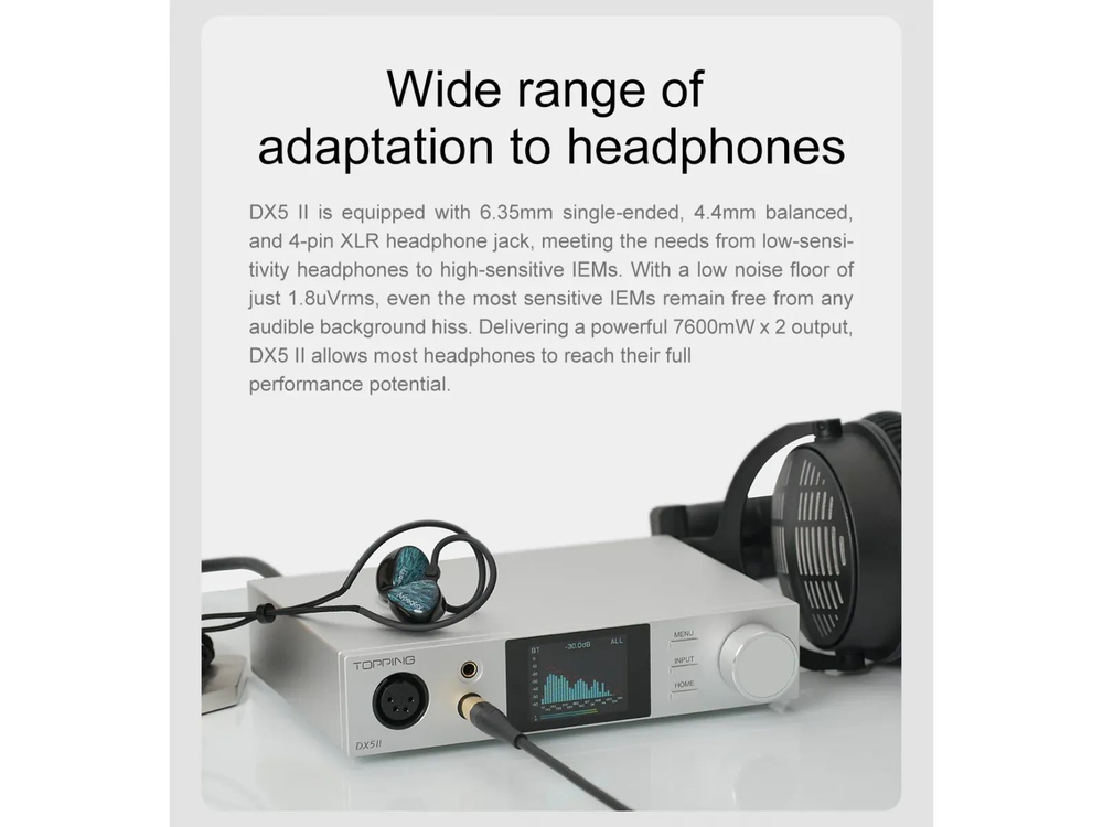 Цифро-аналоговый преобразователь Topping DX5 II