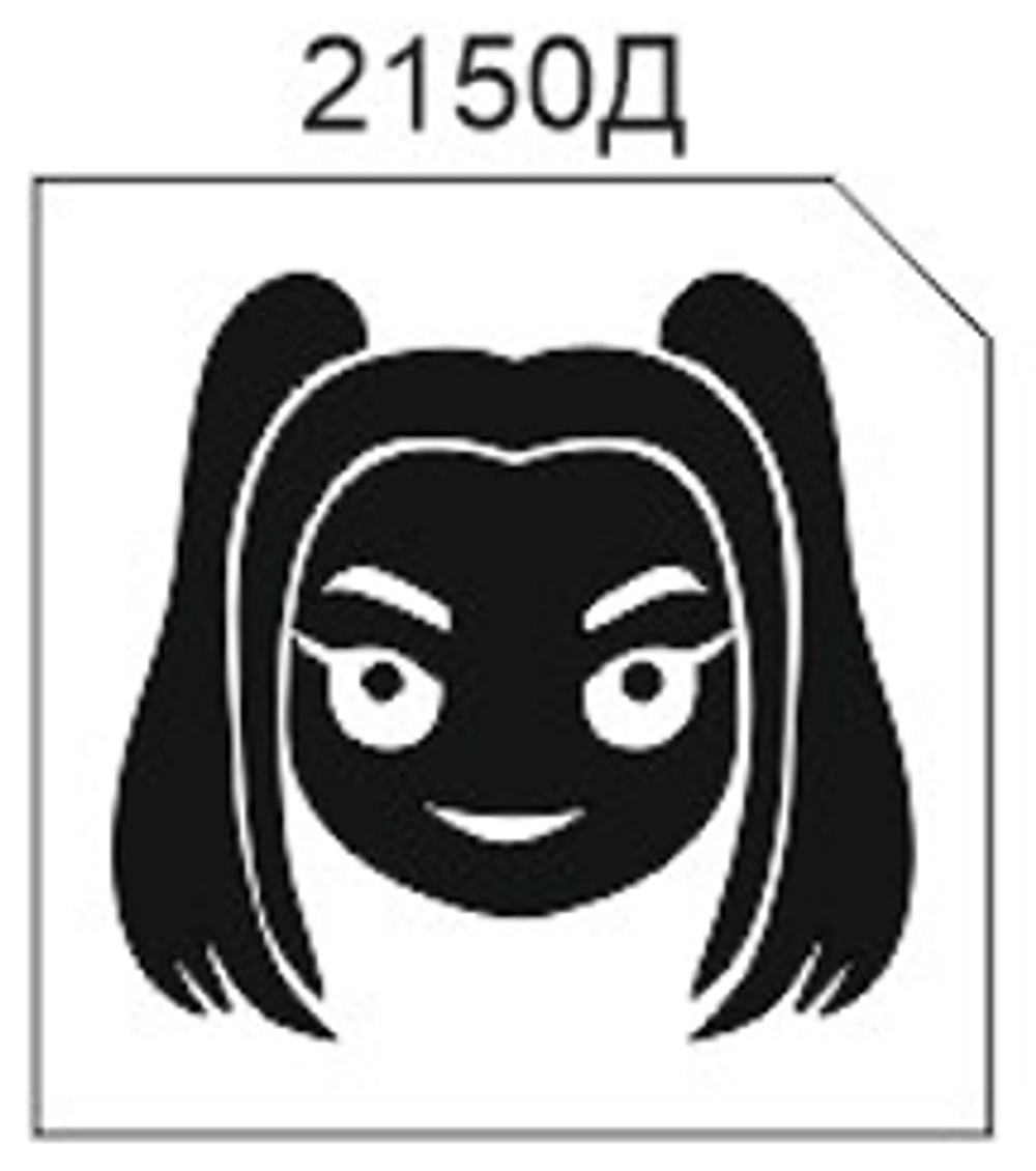 Трафарет для блеск-тату 6*6 2150Д