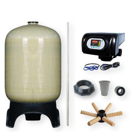 Комплект МоноКит : клапан с таймером RUNXIN, корпус фильтра 3065, клапан управления F75A1 - Осветление / обезжелезивание