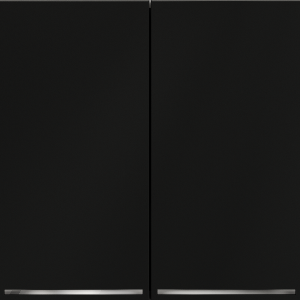 Проходной переключатель встраиваемый VOLTUM S70 двухклавишный с подсветкой 10А, (черный матовый)