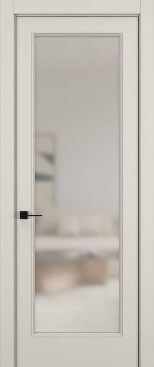 Дверь 01V ELEGANT Матовый Серый песок