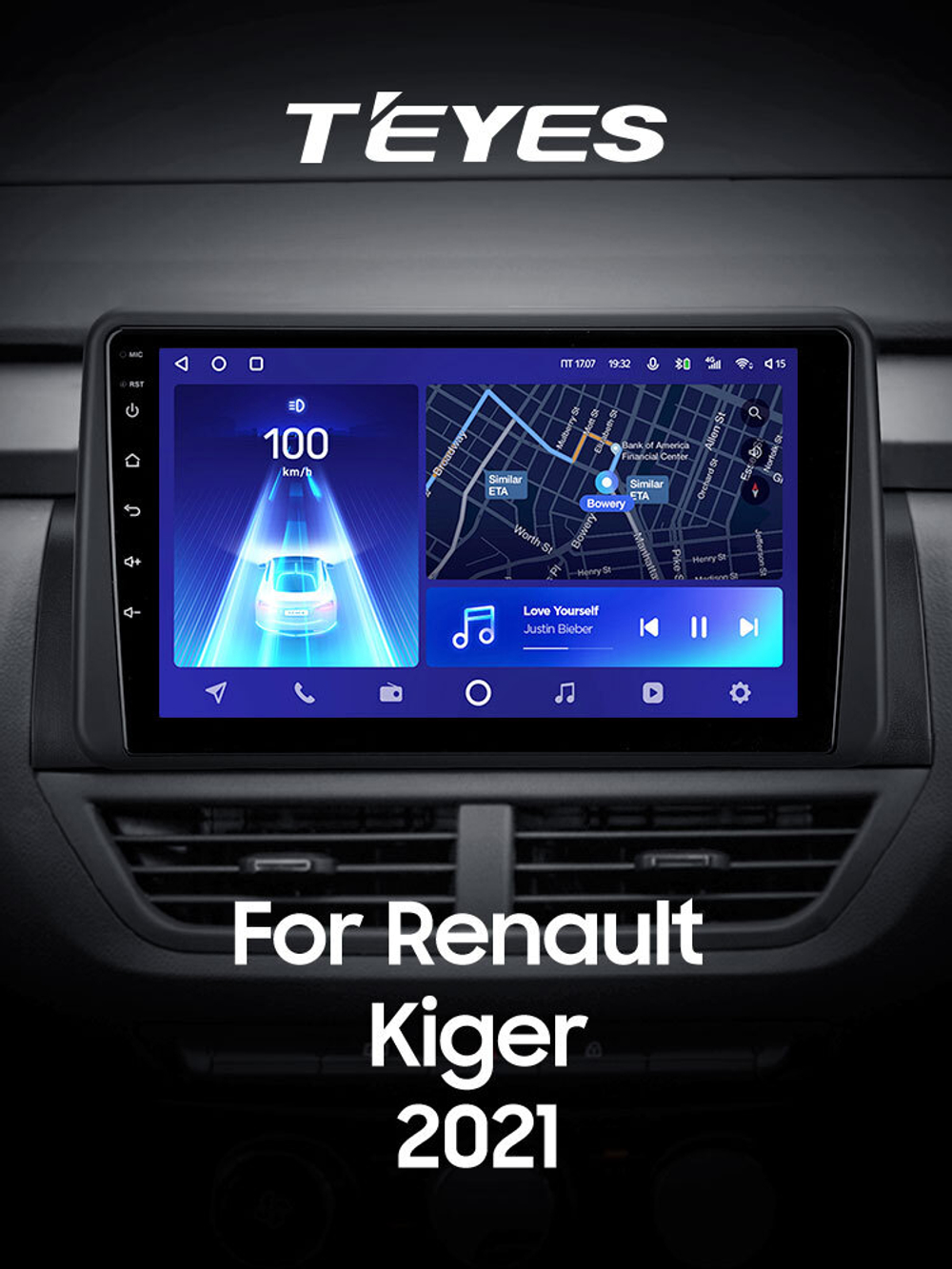Teyes CC2 Plus 9"для Renault Kiger 2021