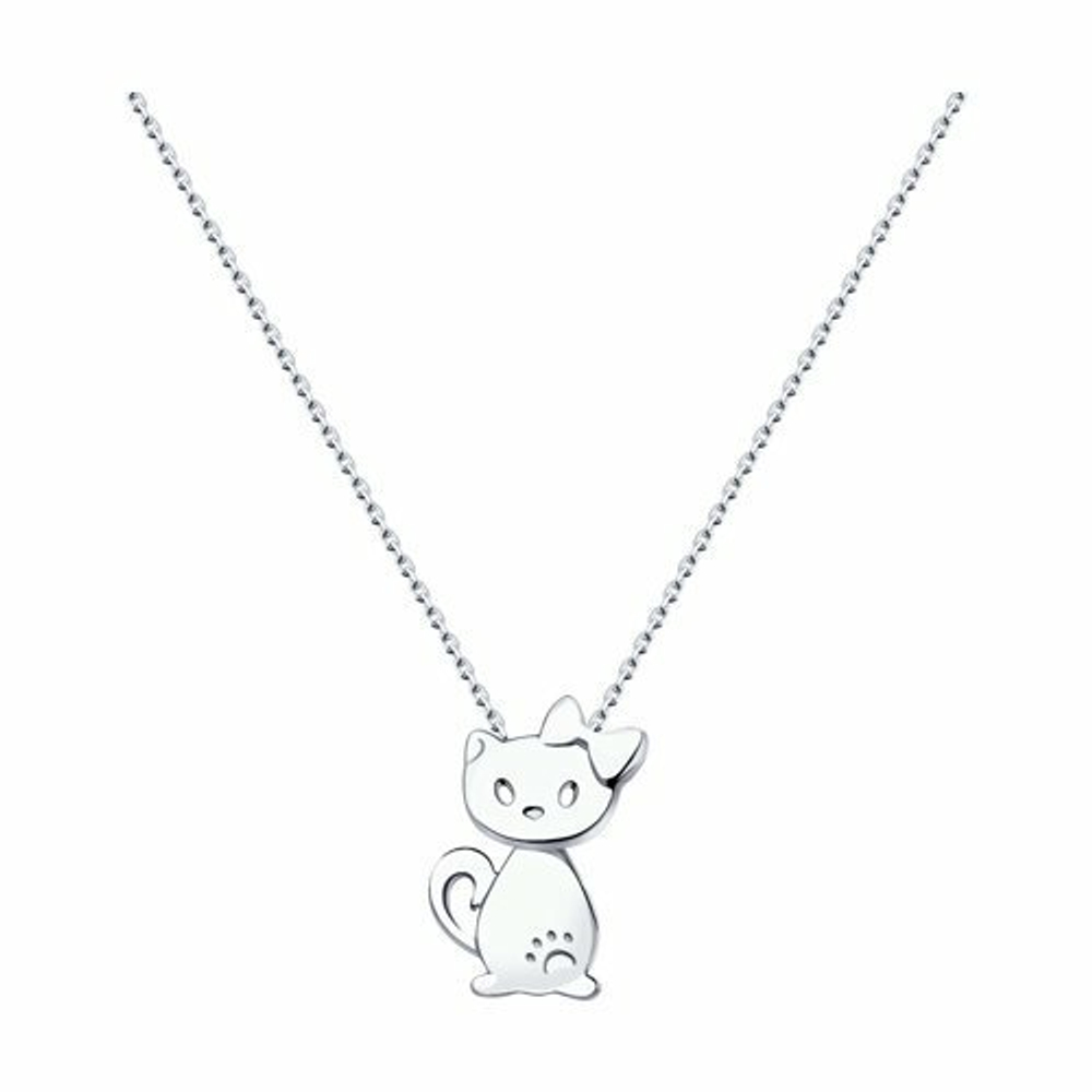 Колье из серебра