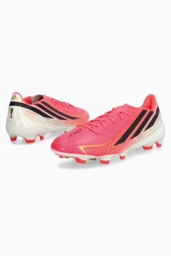 Бутсы adidas F50 League Hyperfast FG - розовый