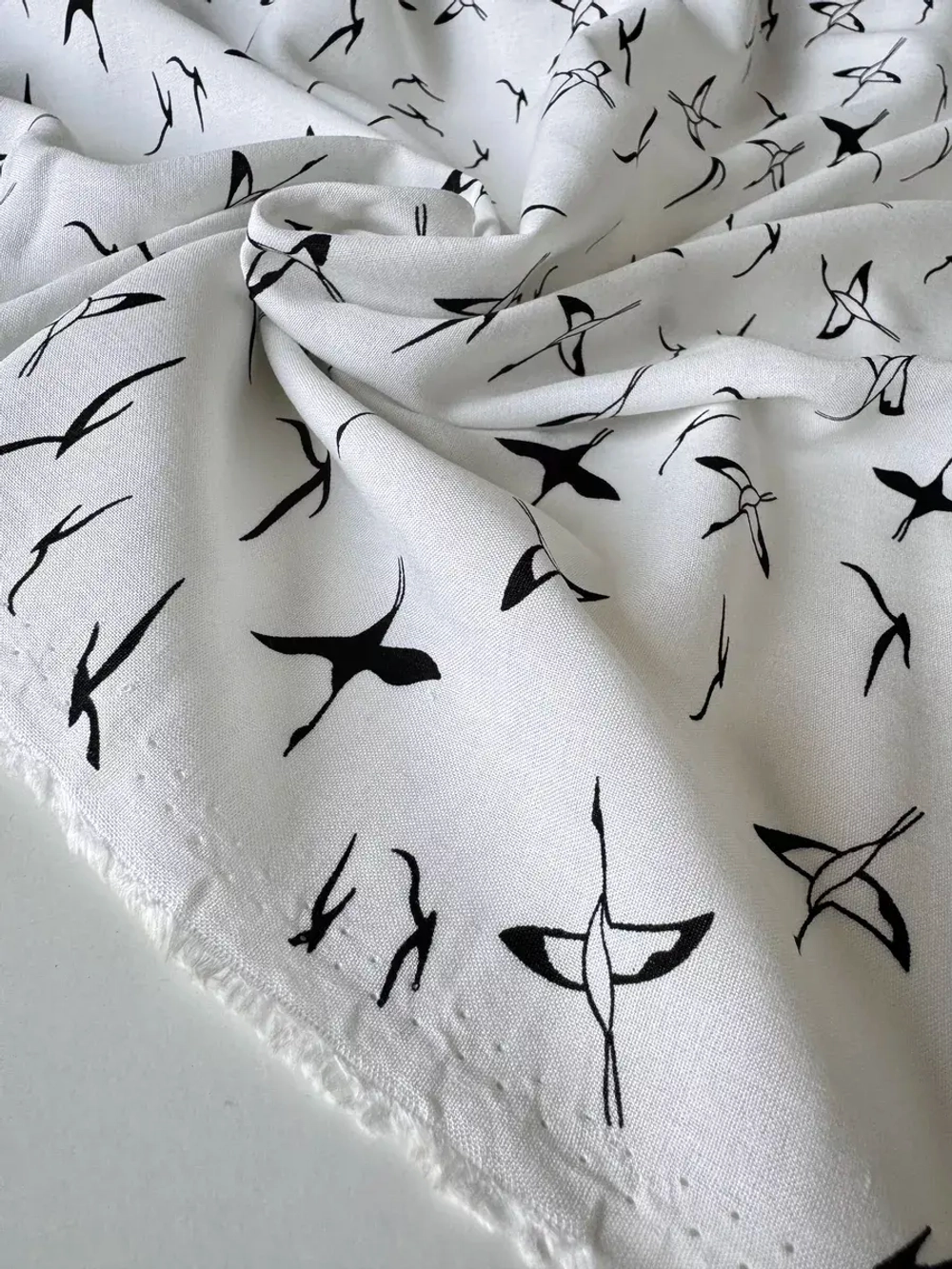 Ткань для рукоделия штапель для шитья 3 м плательная вискоза