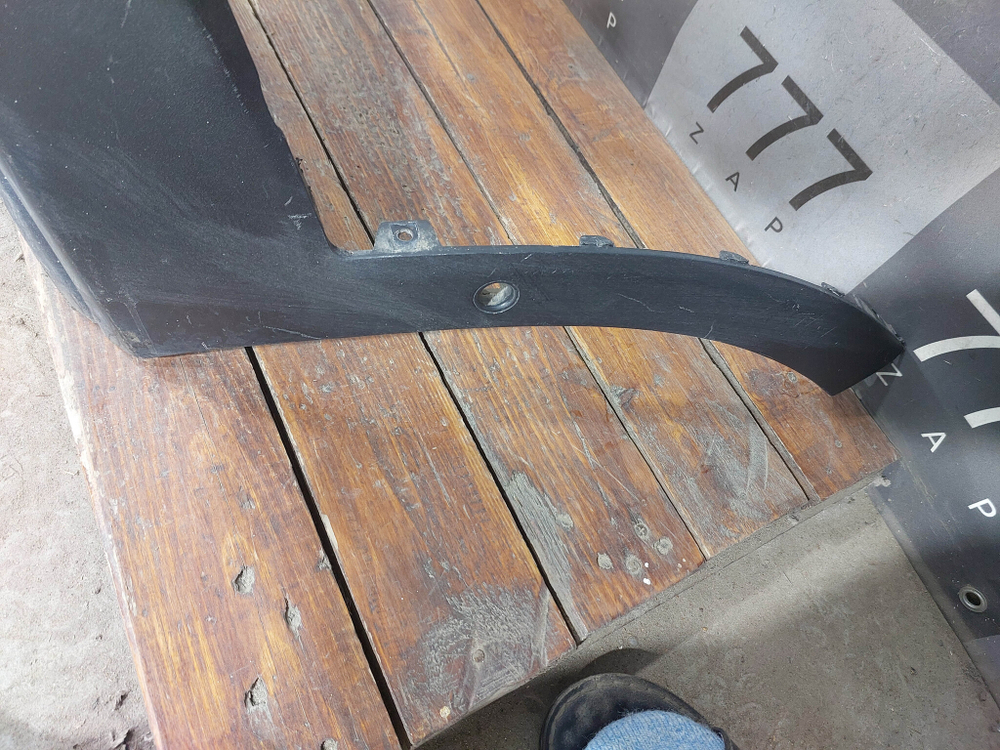 Юбка переднего бампера Hyundai Santa Fe 4 (TM) 18-21 Б/У Оригинал 86512S1000