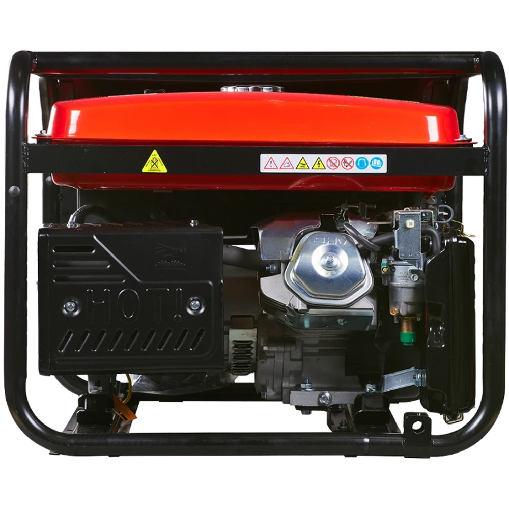 Бензиновый генератор FUBAG BS 6600 AES с кожухом Geon 1200 RAL 7024