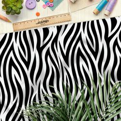 Ткань барби пламенная зебра