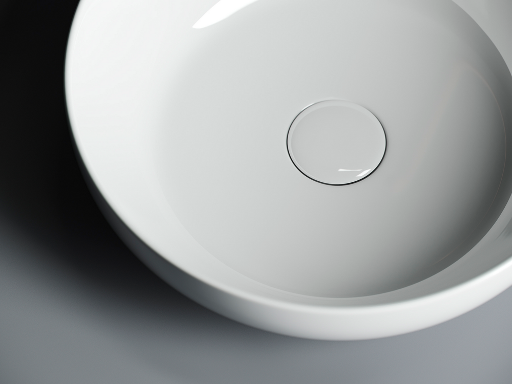 Умывальник чаша накладная круглая Element 370x370x110мм