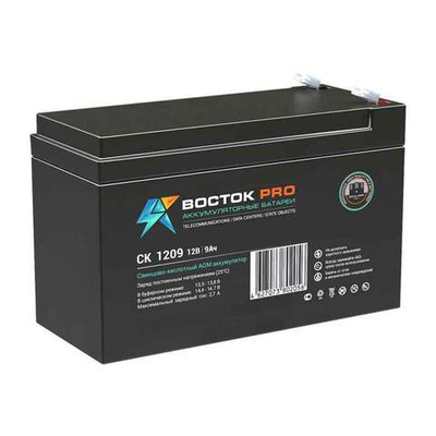 СК 1209 аккумулятор Восток