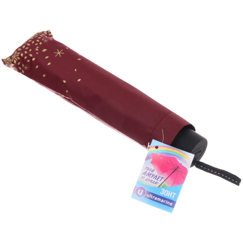 Зонт женский механический «Ultramarine - Тайра», микс 6 цветов, 8 спиц, d-115см, длина в слож. виде 28см