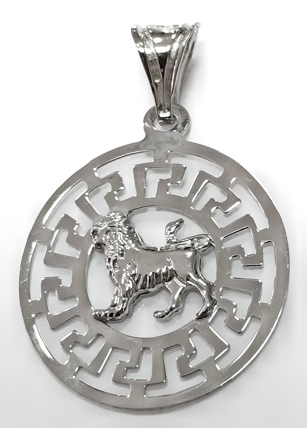 Ювелирная подвеска "Лев", серебро