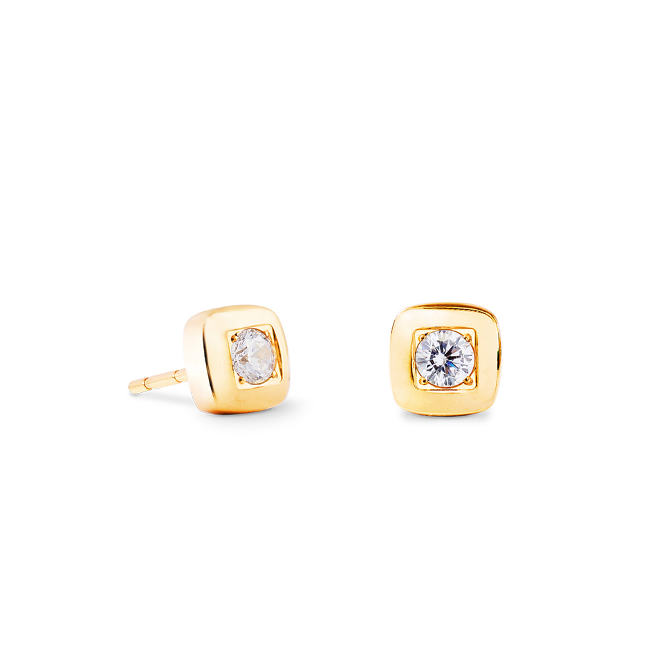 Серьги Coeur de Lion Crystal-Gold 2056/21-1816