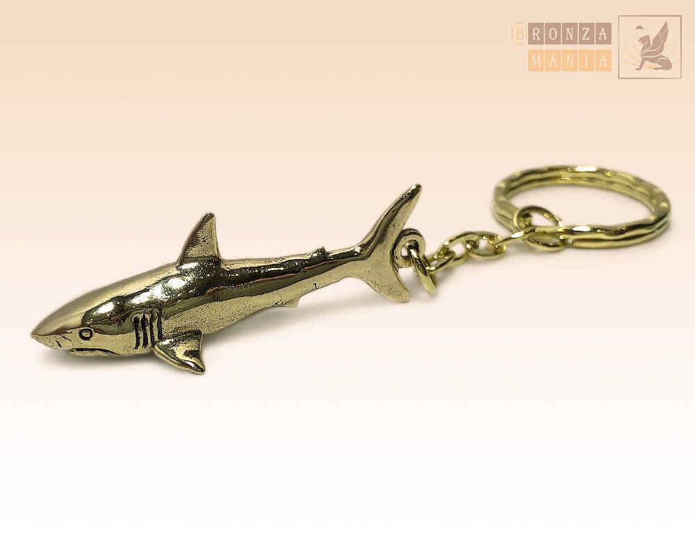 брелок Рыба Белая Акула