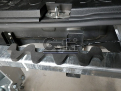 Фаркоп оцинкованный Galia F111A для FIAT Doblo 2010-, Opel Combo 2012-(паспорт и сертификат в комплекте)(без электрики)