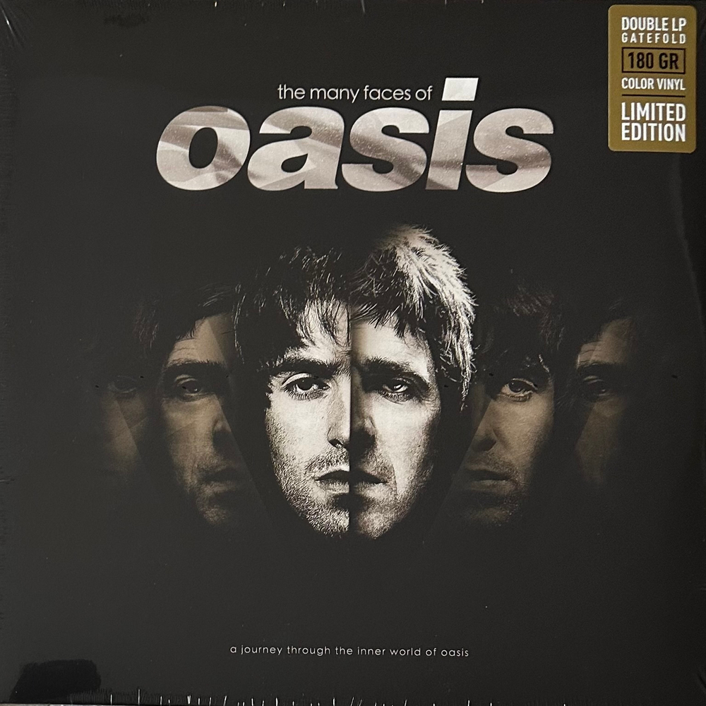 Сборник The Many Faces Of Oasis 2LP (Франция 2022г.)