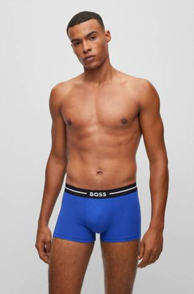 Трусики-боксеры 3шт. Bold BOSS BLACK - темно-синий(50499390)