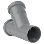 Тройник канализационный Дигор 50х50 мм 45°