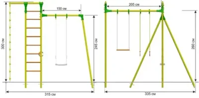 Детский спортивный комплекс Outdoor Plus