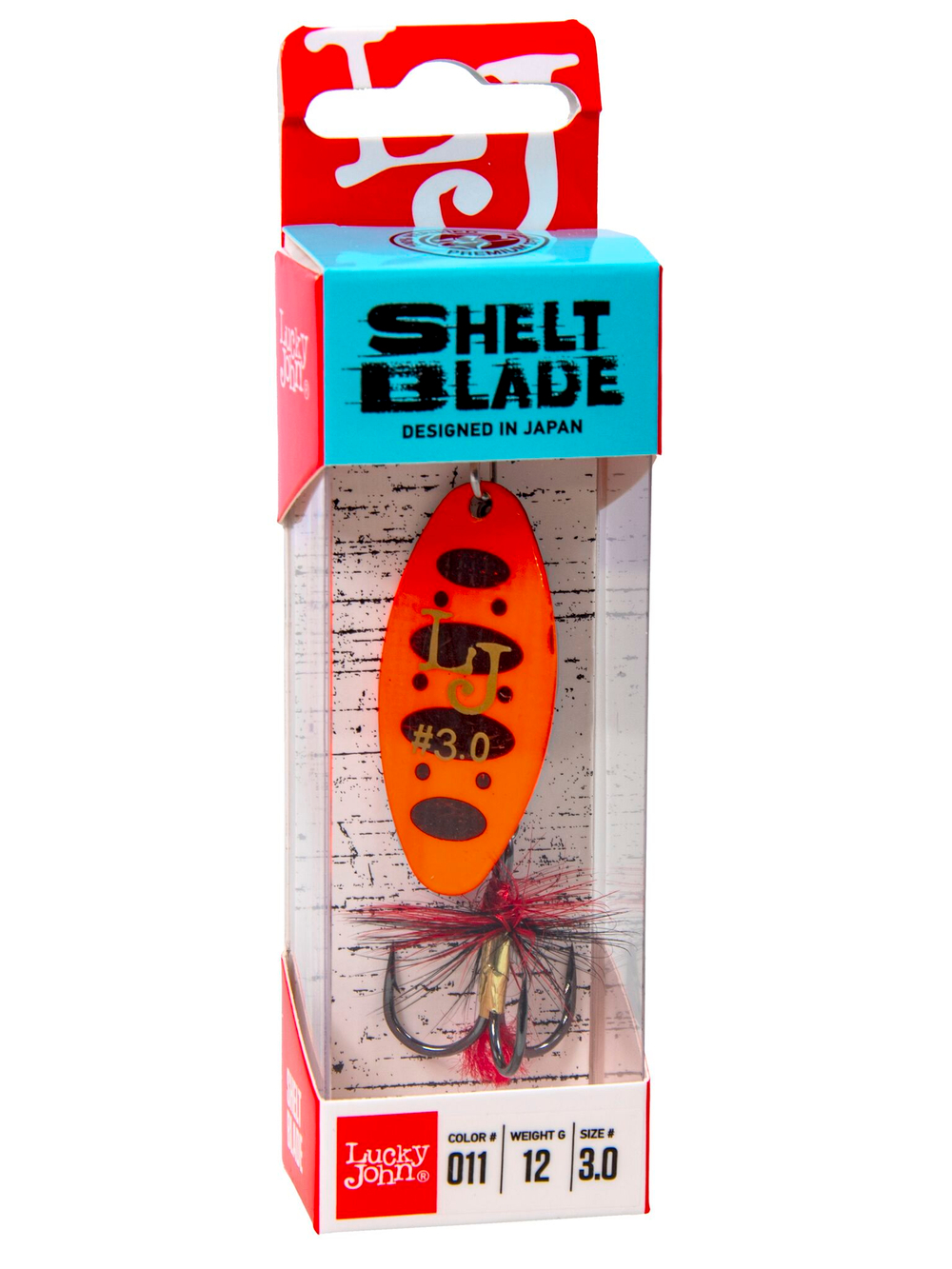 Блесна вращ. Lucky John SHELT BLADE 03 12.0г 011