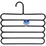 Вешалка многофунциональная «ИДЕЯДОМА», цвет черный, 5 отд, 32*33см (Лейбл Селфи)