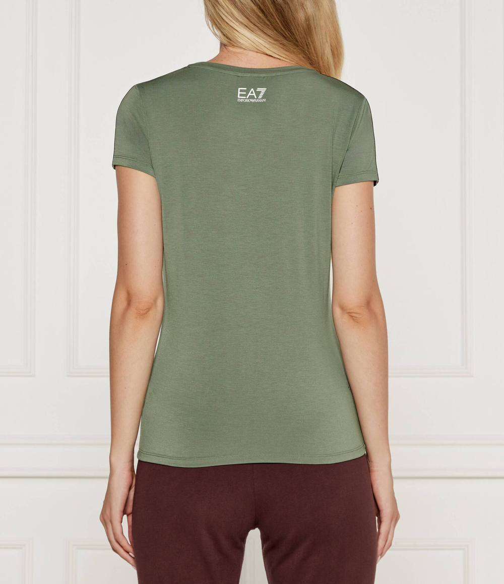 Футболка EA7 - зеленый(6DTT03 TJKUZ)